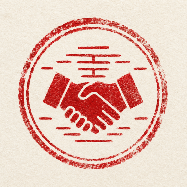 MoreHandsの確認印